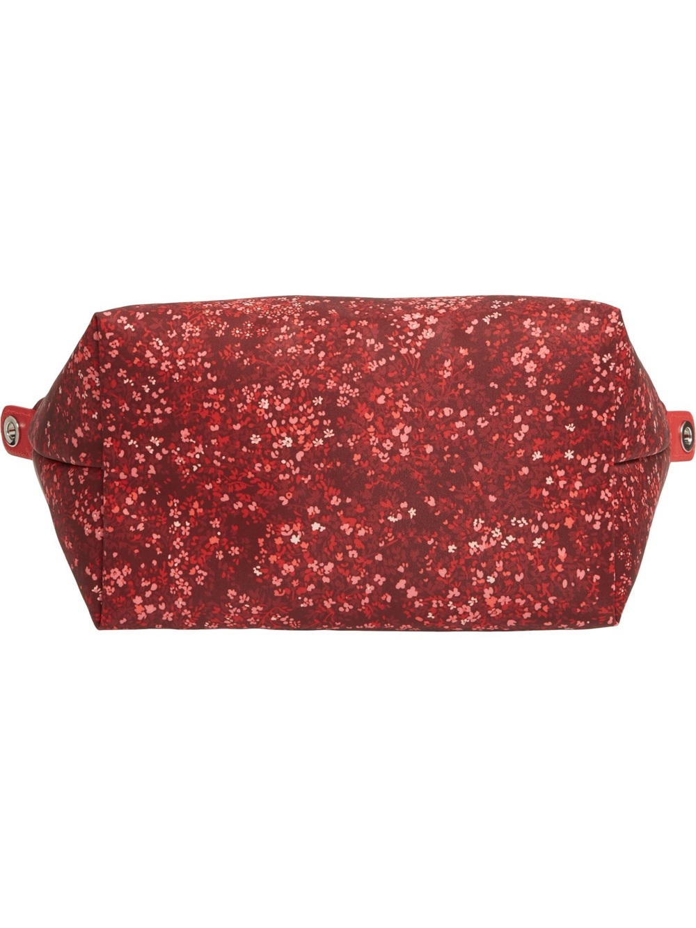 Longchamp Red Floral Top-Handle Tote - Picture 6 of 6